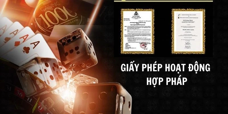 Giấy phép kinh doanh của thương hiệu Sv368